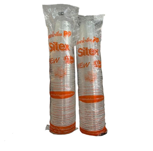 12oz ลอนใส 50ใบ (Sitex)
