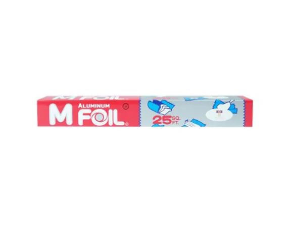 M FOIL อลูมินั่มฟลอยล์ 30ซม. x 25ตร.ฟุต