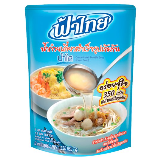 ฟ้าไทย น้ำก๋วยเตี๋ยว น้ำใส 350ก.