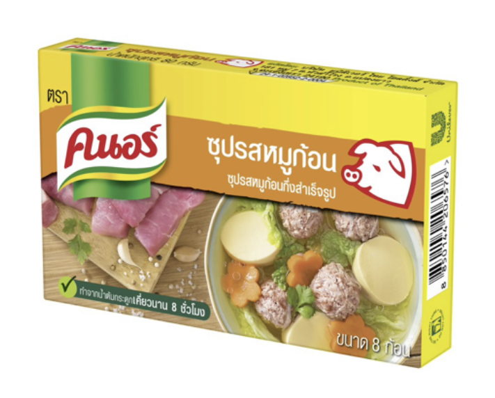 คนอร์ ซุปก้อน หมู 80ก.