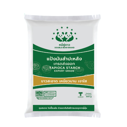 หมีคู่ดาว แป้งมันสำปะหลัง 500ก.