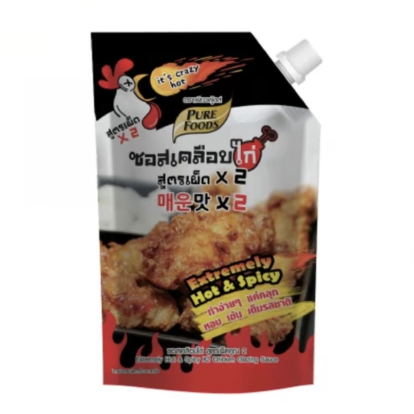 เพียวฟู้ดส์ ซอสเคลือบไก่ เผ็ดx2 1000ก.
