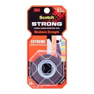 3M เทปกาว2หน้า สตรอง เอ็กซ์ตรีม 19มม.x1.5ม.