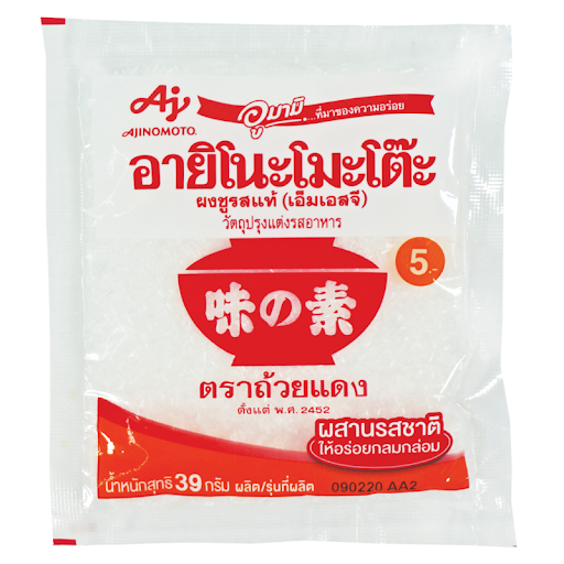 อายิโนะโมะโต๊ะ 5฿ 39ก.
