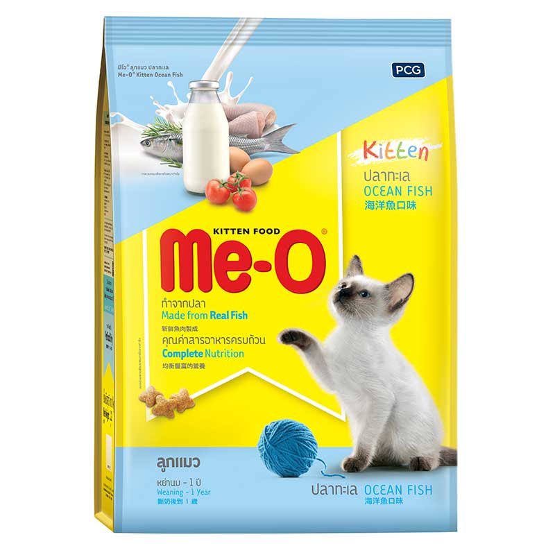 มีโอ ลูกแมว ปลาทะเล 400ก.