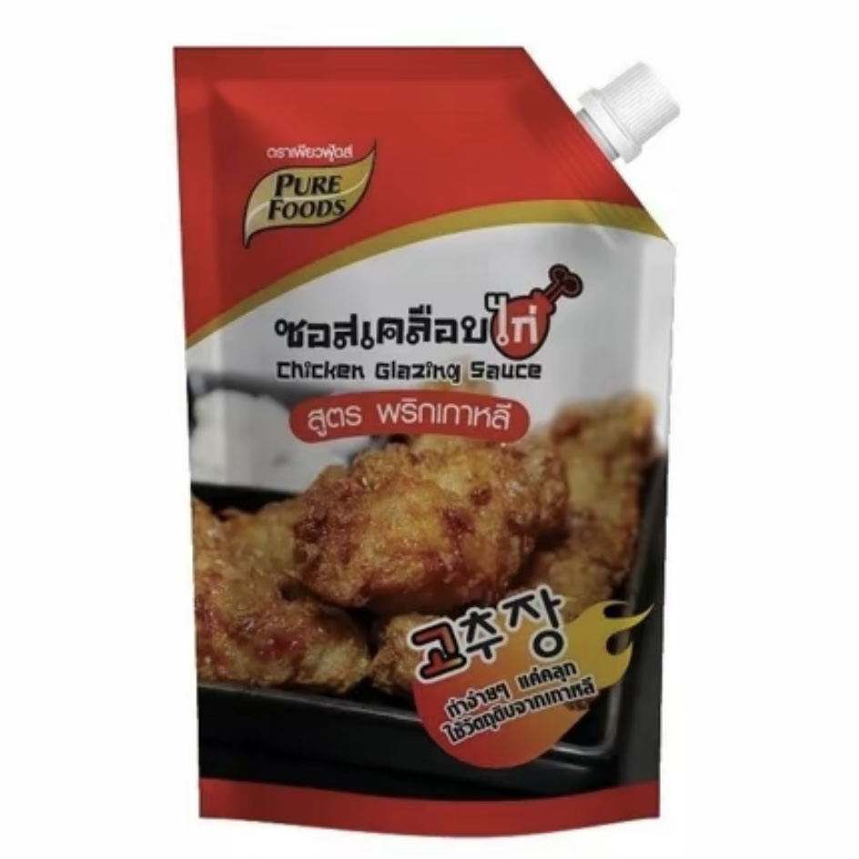 เพียวฟู้ดส์ ซอสเคลือบไก่ สูตรพริกเกาหลี 1000ก.