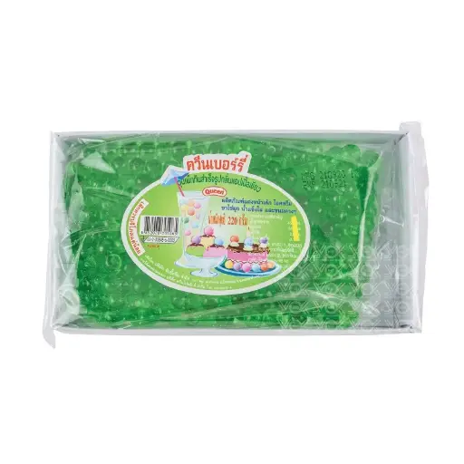 [8852028305085] ควีนเบอร์รี่ เม็ดเล็ก แอปเปิ้ลเขียว 220ก.