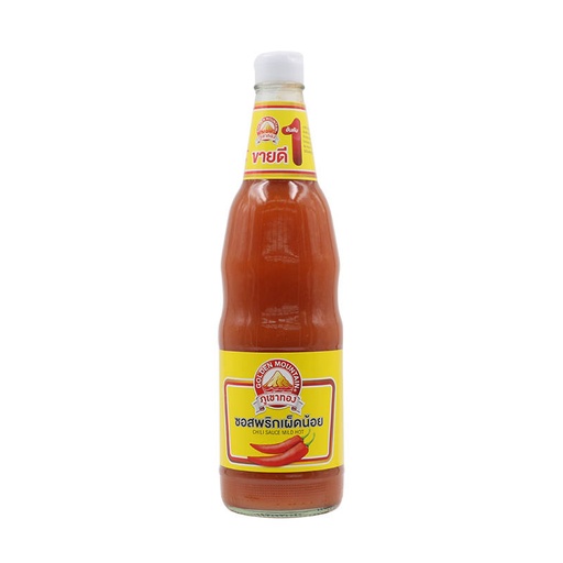[8851954103512] ภูเขาทอง ซอสพริก เผ็ดน้อย 680ก.