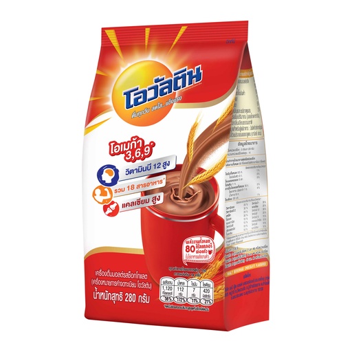 [8850086133008] โอวัลติน ถุงเติม 280ก.