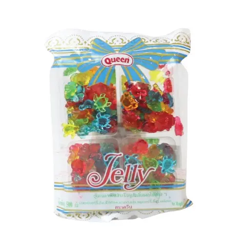 [8852028305047] ควีน เยลลี่ มินิโลกทะเล 500ก.