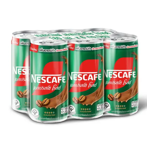 [8850124003362 / 68851012103706] [ แพ็ค6 ] เนสกาแฟ แคน เอสเปรสโซ่ โรสต์ 180มล.