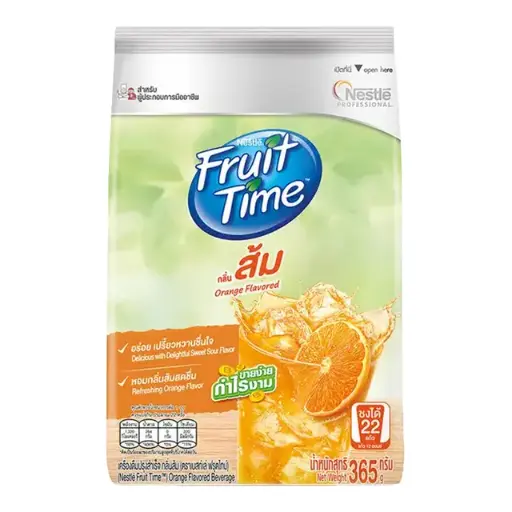 [8850011075281] เนสท์เล่ ฟรุตไทม์ กลิ่นส้ม 365ก. 